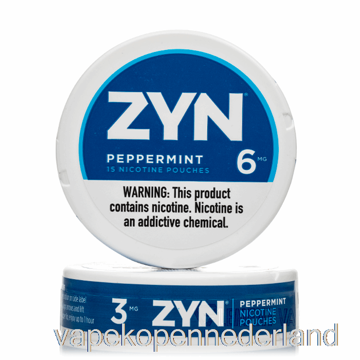 Vape Nederland Zyn Nicotinezakjes - Pepermunt 6 Mg (5-pack)